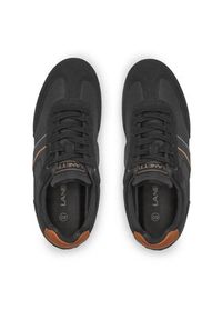 Lanetti Sneakersy MP07-01378-03 Czarny. Kolor: czarny. Materiał: skóra #3