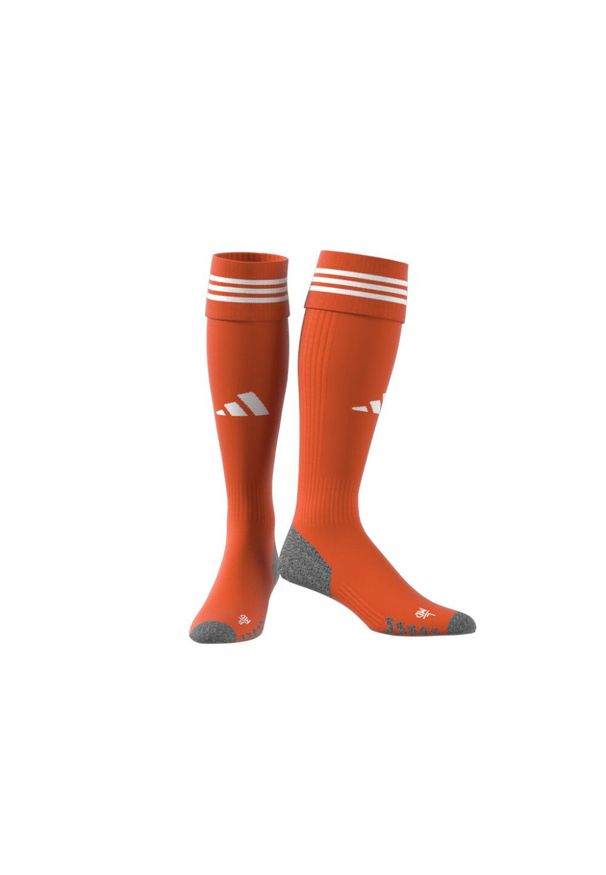 Adidas - Skarpetki adidas 23. Kolor: pomarańczowy. Sport: piłka nożna