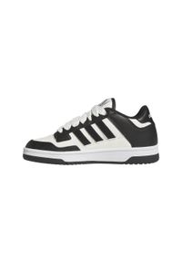 Adidas - Buty sportowe dla dzieci ADIDAS Rapid court low. Zapięcie: sznurówki. Kolor: biały, czarny, wielokolorowy. Materiał: kauczuk