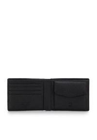 Wittchen - Męski portfel skórzany z obszyciem mały czarny. Kolor: czarny. Materiał: skóra #2