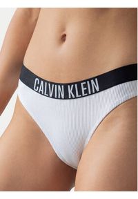 Calvin Klein Swimwear Dół od bikini LV00Q61240 Biały. Kolor: biały. Materiał: syntetyk #3