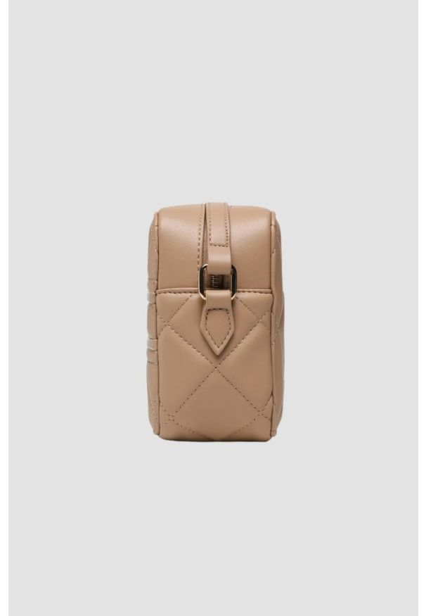 Valentino by Mario Valentino - VALENTINO Beżowa damska torebka Ada. Kolor: beżowy. Materiał: skórzane