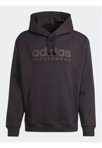 Adidas - adidas Bluza All Szn Fleece Graphic IW1202 Czarny Loose Fit. Kolor: czarny. Materiał: bawełna #3