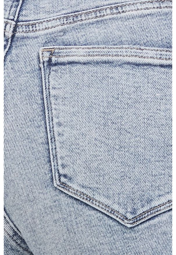 Calvin Klein Jeans jeansy damskie high waist. Stan: podwyższony. Kolor: niebieski