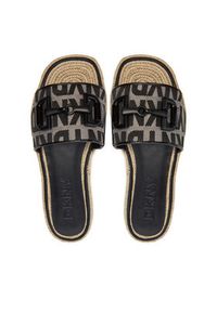 DKNY Espadryle K1483276 Czarny. Kolor: czarny. Materiał: materiał