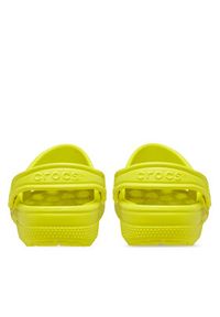 Crocs Klapki Classic Kids Clog T 206990 Żółty. Kolor: żółty