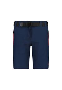 Spodenki dziecięce CMP. Kolor: czerwony, niebieski, wielokolorowy. Styl: sportowy. Sport: turystyka piesza #1