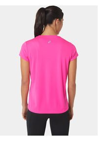 Asics Koszulka techniczna Fujitrail Logo Ss 2012C395 Różowy Ahletic Fit. Kolor: różowy. Materiał: syntetyk #3