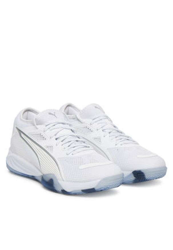 Puma Buty halowe Eliminate Nitro Sqd 4 108438 02 Biały. Kolor: biały. Materiał: materiał