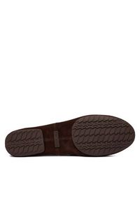 Tory Burch Baleriny Reva Travel Ballet 177247 Brązowy. Kolor: brązowy. Materiał: skóra, zamsz