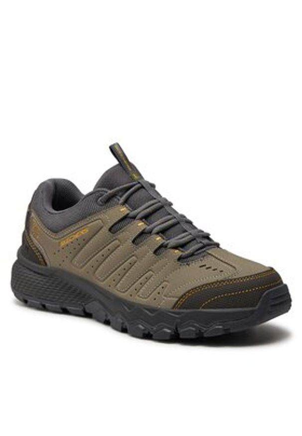 skechers - Skechers Trekkingi Dynamite At 237615 Zielony. Kolor: zielony. Materiał: nubuk, skóra. Sport: turystyka piesza