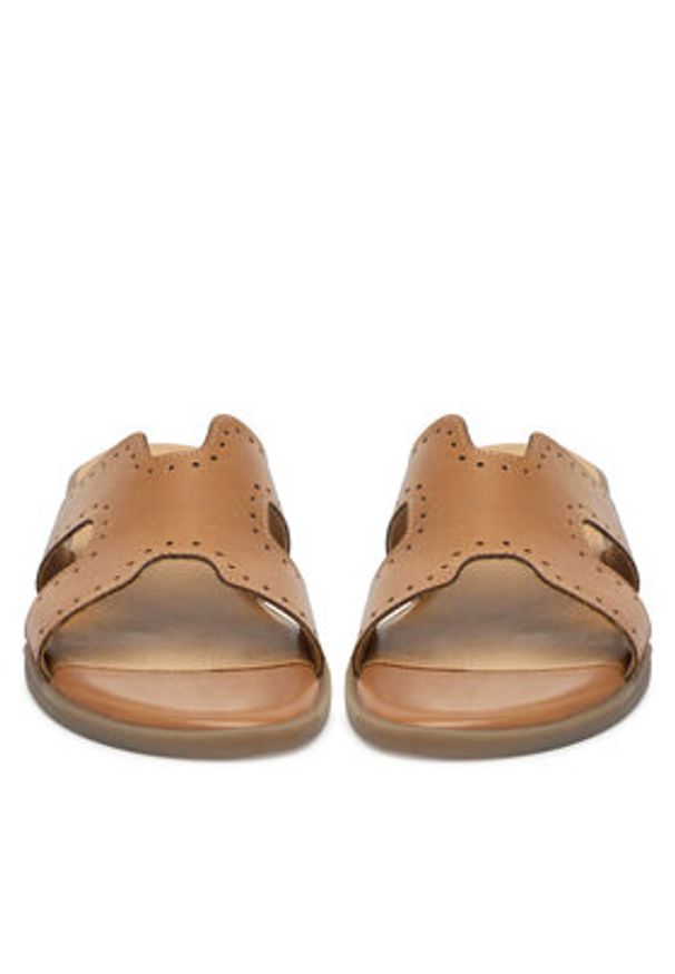 Lasocki Klapki WI16-FOXI-74 Brązowy. Kolor: brązowy. Materiał: skóra