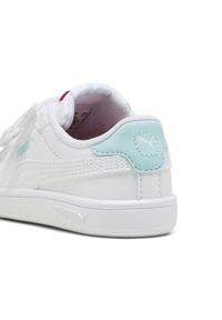 Puma - Sneakersy dla małych dzieci Smash 3.0 Badges PUMA White Safe Lake Red Fire Blue. Kolor: niebieski, wielokolorowy, biały. Sport: turystyka piesza