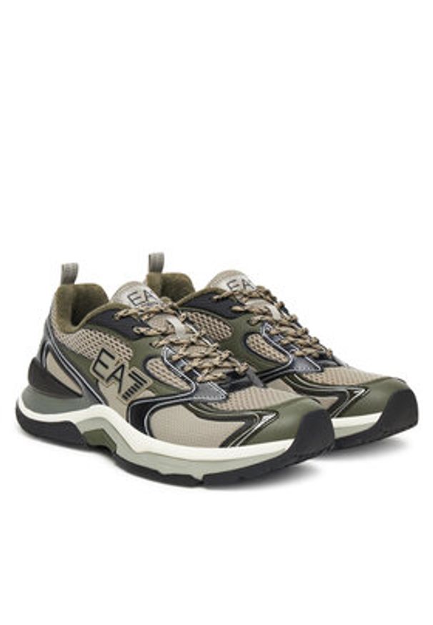 EA7 Emporio Armani Sneakersy X8X249 XK446 MZ224 Fioletowy. Kolor: fioletowy. Materiał: materiał