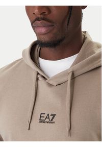EA7 Emporio Armani Dres 8NPV64 PJVRZ U6167 Beżowy Regular Fit. Kolor: beżowy. Materiał: bawełna #3