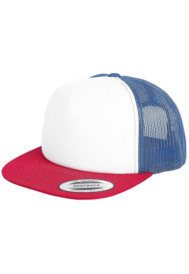 FLEXFIT - Czapka Piankowa Trucker. Kolor: czerwony, brązowy, niebieski, wielokolorowy