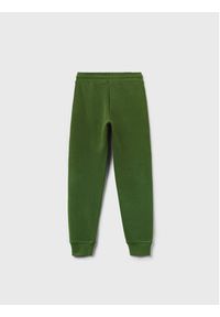 OVS Spodnie dresowe 1593237 Zielony Regular Fit. Kolor: zielony. Materiał: bawełna