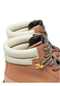 Pollini Trzewiki SA21274G0LTH461A Beżowy. Kolor: beżowy. Materiał: skóra #3