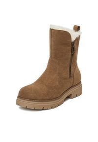 Clara Barson Botki CEO-WS6382-01 Brązowy. Kolor: brązowy. Materiał: materiał #7