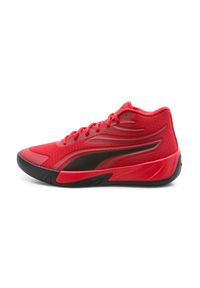 Buty halowe Puma Court Pro. Kolor: czerwony. Materiał: tkanina, materiał. Sport: koszykówka