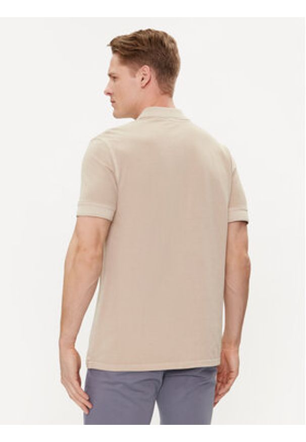 BOSS - Boss Polo Prime 50507813 Beżowy Regular Fit. Typ kołnierza: polo. Kolor: beżowy. Materiał: bawełna