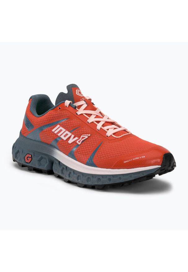 Buty do biegania damskie Inov-8 Trailfly Ultra G300 Max. Kolor: pomarańczowy, żółty, wielokolorowy