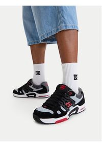 DC Shoes Sneakersy EO-AT-2 DC02906002 Czarny. Kolor: czarny. Materiał: nubuk, skóra #5