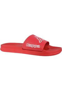 Klapki basenowe Kappa Krus. Kolor: czerwony. Styl: sportowy #1