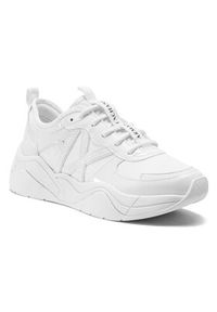 Sneakersy Armani Exchange. Kolor: biały