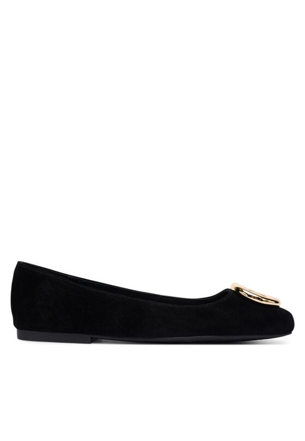 MICHAEL Michael Kors Baleriny Milan 40F5MLFP1S Czarny. Kolor: czarny. Materiał: skóra