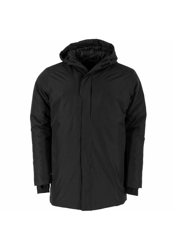 STANNO - Dziecięca pikowana wodoodporna kurtka treningowa Stanno Prime. Kolor: czarny