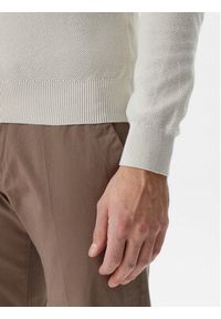 Guess Sweter M5GR02 Z3MH1 Granatowy Regular Fit. Kolor: beżowy. Materiał: bawełna