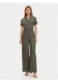 Guess Kombinezon W5GD97 WH6E0 Khaki Regular Fit. Kolor: brązowy. Materiał: wiskoza