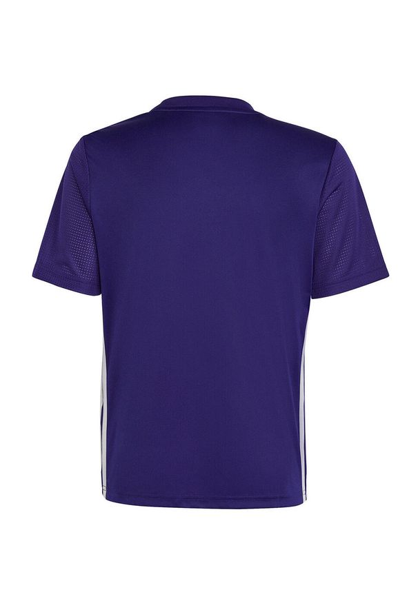Adidas - Koszulka dla dzieci adidas Tabela 23 Jersey. Kolor: biały, fioletowy, wielokolorowy. Materiał: jersey. Sport: piłka nożna