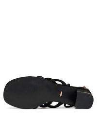 DeeZee Sandały XFV28178-D1 Czarny. Kolor: czarny. Materiał: materiał #4