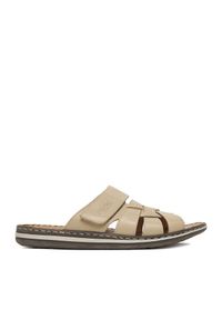 Klapki Rieker. Kolor: beżowy #1
