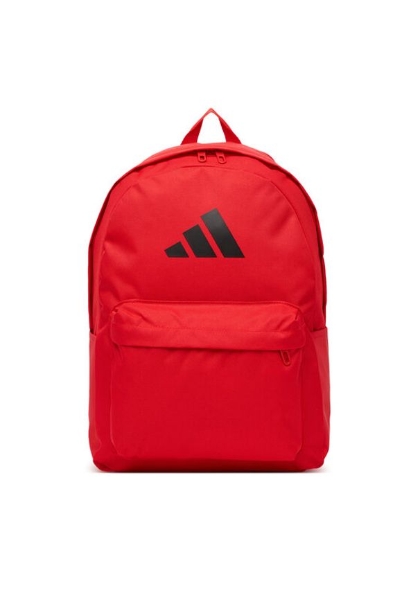 Adidas - adidas Plecak C-CLSC BARS BP IS7052 Czerwony. Kolor: czerwony. Materiał: materiał