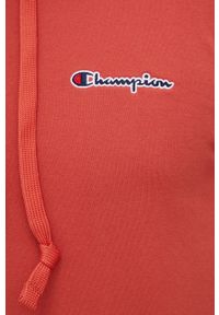 Champion bluza 217064 męska kolor czerwony z kapturem melanżowa. Okazja: na co dzień. Typ kołnierza: kaptur. Kolor: czerwony. Materiał: dzianina. Wzór: melanż. Styl: casual #4