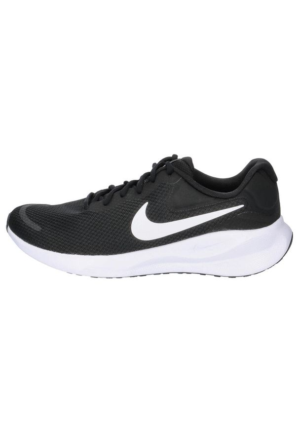 Buty Nike Revolution 7, Mężczyźni. Kolor: czarny, biały, wielokolorowy. Materiał: guma, syntetyk, materiał. Model: Nike Revolution. Sport: bieganie