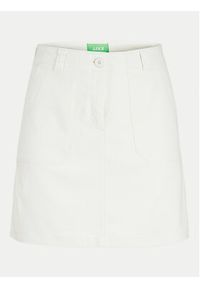 JJXX Spódnica mini Kendal 12266762 Écru Regular Fit. Materiał: bawełna #5