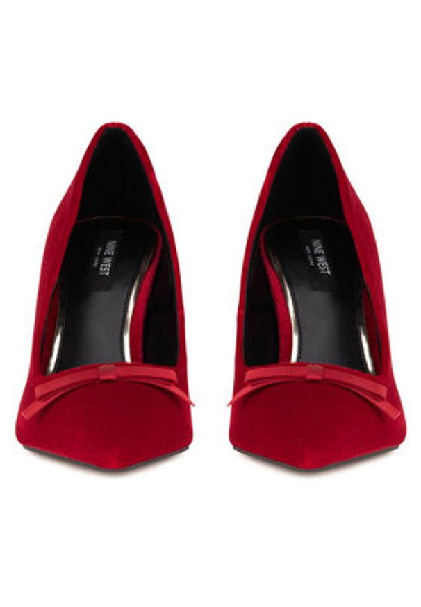 Nine West Szpilki WFA2989-1 Czerwony. Kolor: czerwony. Materiał: materiał. Obcas: na szpilce