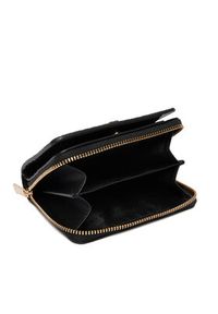 TOMMY HILFIGER - Tommy Hilfiger Portfel Th Icon Med Za W/Flap Mono AW0AW18474 Czarny. Kolor: czarny. Materiał: skóra #4
