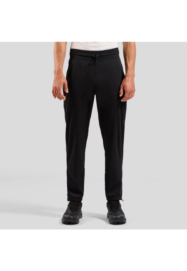 Odlo - Spodnie techniczne męskie ODLO Zeroweight Warm Pants Regular Length. Kolor: czarny. Sport: bieganie