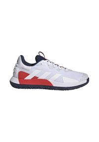 Obuwie tenisowe Mężczyzna Adidas Solematch Control biały. Kolor: biały. Sport: tenis