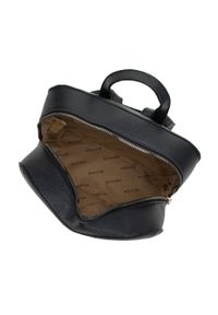 Wittchen - Damski plecak z ekoskóry prosty czarny. Kolor: czarny. Materiał: skóra ekologiczna. Wzór: gładki, haft. Styl: casual #5