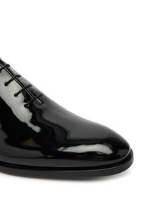 BOSS Półbuty Rill 50553059 Czarny. Kolor: czarny. Materiał: lakier, skóra #3