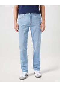 Wrangler - Męskie Spodnie Jeansowe Regular Fit Desert Oasis 112351219 W154017980, W36 L30. Okazja: na co dzień. Styl: casual, klasyczny #1
