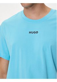 Hugo T-Shirt Linked 50518646 Niebieski Relaxed Fit. Kolor: niebieski. Materiał: bawełna #5