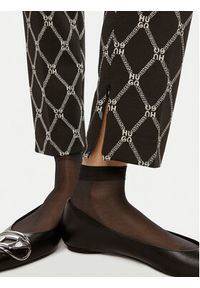 Hugo Chinosy Hedima 50519151 Czarny Slim Fit. Kolor: czarny. Materiał: syntetyk #3