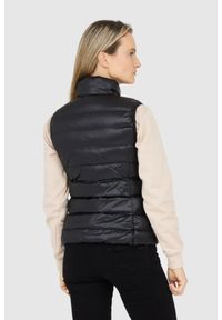 Blauer USA - BLAUER Czarny bezrękawnik damski Sherri, Rozmiar M. Kolor: czarny. Materiał: poliamid. Długość rękawa: bez rękawów #3